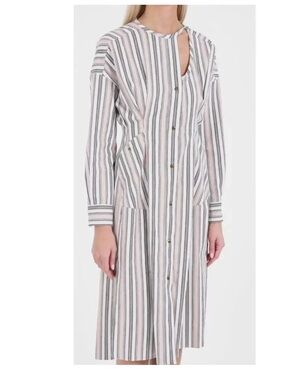 Isabel Marant Selbi striped midi dress